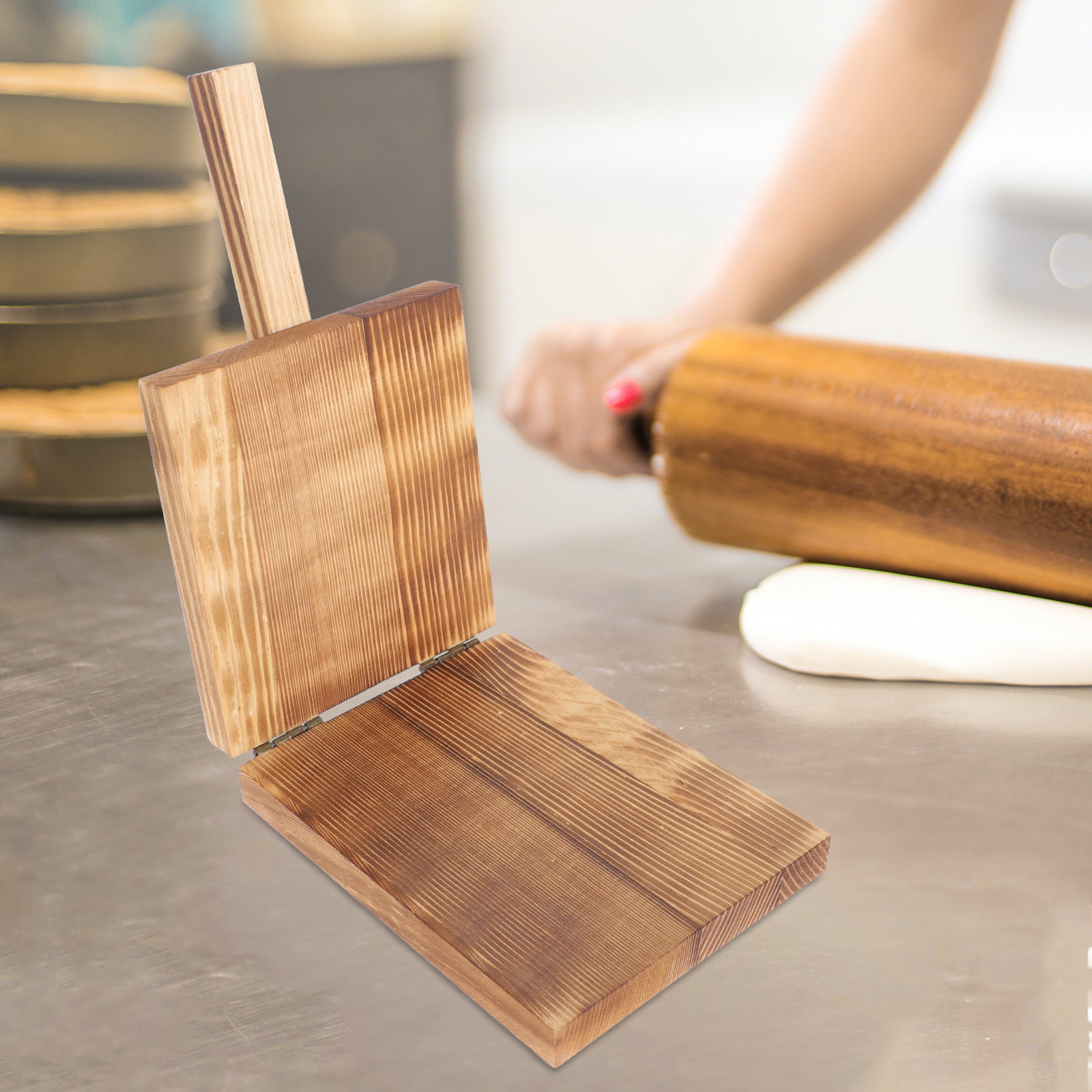 Dumpling Press Set - Набор деревянных инструментов для раскатки теста