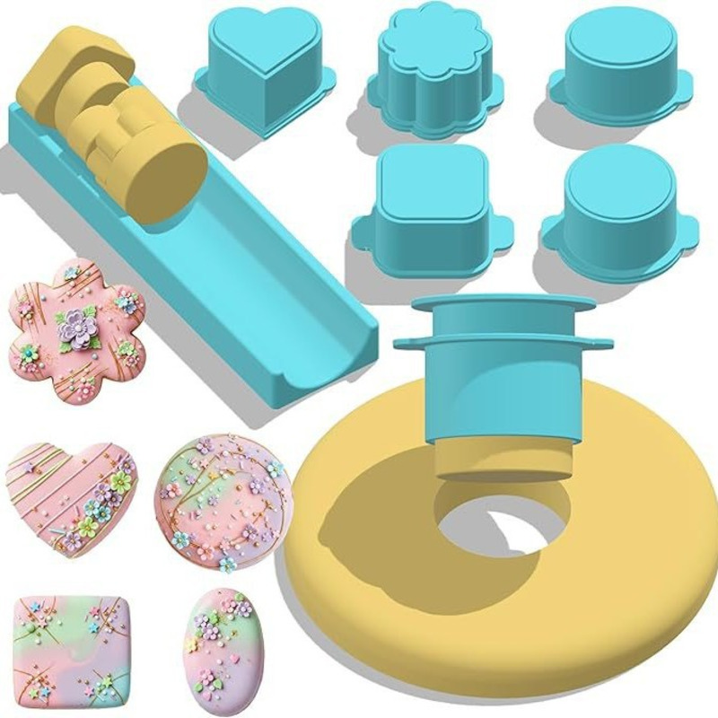 Donut Mold Silicone - Набор форм для приготовления кейк-попсов, силиконовый