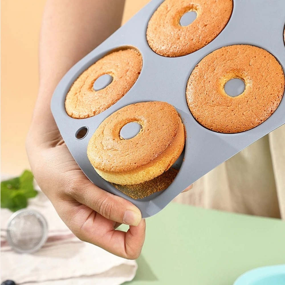Форма для выпечки на 6 отверст – обзор и цена Donut Mold Silicone