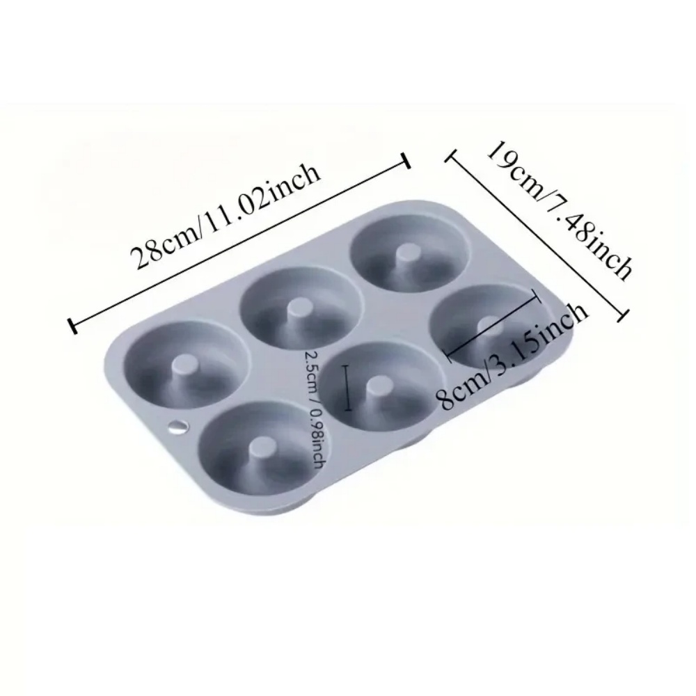 Форма для выпечки на 6 отверст – обзор и цена Donut Mold Silicone